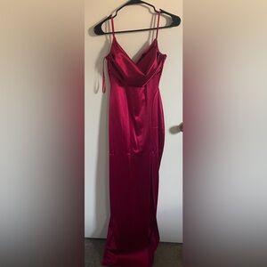 Windsor Satin Red Dress